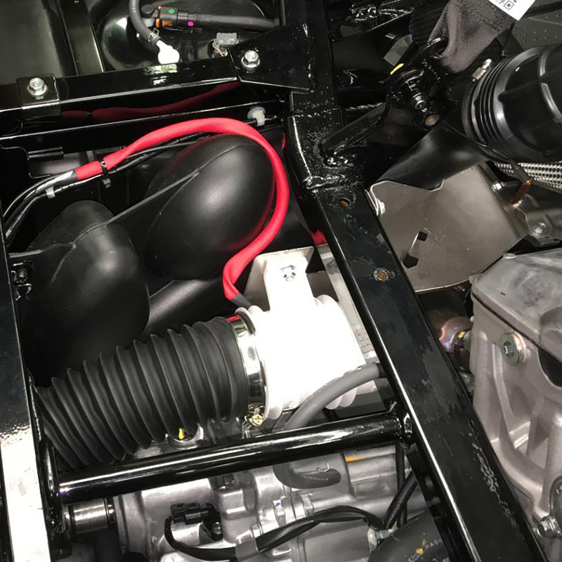 Lexus ES350 Brake Rotors (2) - Front + Rear - R1 Concepts - Drilled & Slotted Carbon Coated - `12-`18